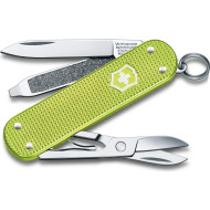 Швейцарский нож VICTORINOX Classic Alox Lime Twist (0.6221.241G)