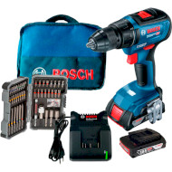 Аккумуляторная дрель-шуруповёрт BOSCH GSR 18V-50 Professional Set (0.601.9H5.004)