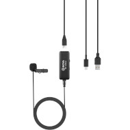 Микрофон-петличка BOYA BY-DM10 Digital Lavalier Microphone Lightning/Type-A