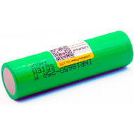 Аккумулятор LIITOKALA Li-Ion 18650 2500mAh 3.7V 15A FlatTop (LII-25R)