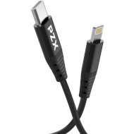Кабель PZX V109 USB-C for Lightning 1.2м Black