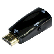 Адаптер CABLEXPERT HDMI - VGA+Audio v1.4 Black (A-HDMI-VGA-02)