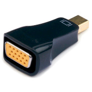 Адаптер CABLEXPERT Mini DisplayPort - VGA Black (A-MDPM-VGAF-01)