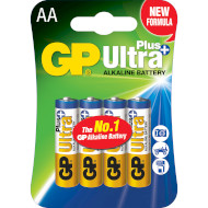 Батарейка GP Ultra Plus AA 4шт/уп (15AUP-2UE4)