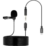 Микрофон-петличка BOYA BY-M2 Clip-on Lavalier Microphone for iOS devices