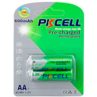 Аккумулятор PKCELL Pre-charged Rechargeable AA 600mAh 2шт/уп (6942449546166)