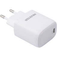 Зарядное устройство MAXXTER 1xUSB-C, PD3.0, 20W White w/Type-C to Lightning cable (WC-PD-CTL-01)