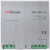 Импульсный блок питания на DIN-рейку HISMART DR-240-12