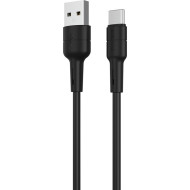 Кабель BOROFONE BX30 Silicone Charging Data Cable to USB-C 1м Black