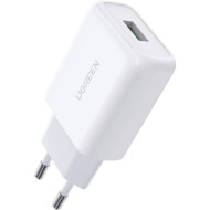 Зарядное устройство UGREEN CD122 18W 1xUSB-A, QC3.0 Wall Charger White (10133)