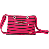 Сумка ZIPIT Monsters Medium Shoulder Bag Pink Begonia/Black Teeth (ZBDM-3)