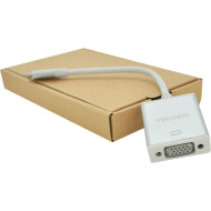 Адаптер VEGGIEG TV-S USB-C to VGA 0.1м Silver (TV-S/W)