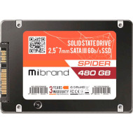 SSD диск MIBRAND Spider 480GB 2.5" SATA Bulk (MI2.5SSD/SP480GB)