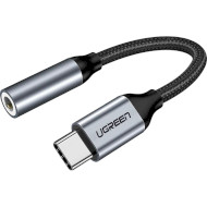 Адаптер UGREEN AV142 Type-C to 3.5mm Black (30632)