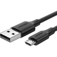 Кабель UGREEN US289 USB-A to Micro USB QC3.0 1.5м Black (60137)
