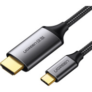 Кабель UGREEN MM142 USB-C to HDMI 1.5м Black (50570)