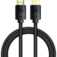 Кабель BASEUS High Definition Series 8K HDMI v2.1 1м Black (CAKGQ-J01)