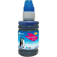 Чернила G&G для Epson L100/L200, Cyan (G&G-C13T66424A)