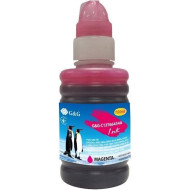 Чернила G&G для Epson L100/L200, Magenta (G&G-C13T66434A)