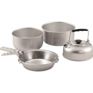 Набор туристической посуды EASY CAMP Adventure Ultra Light Cook Set L Silver (580039)