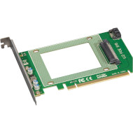 Адаптер FRIME PCIe x16 to U.2 2.5" NVMe (ECF-PCIETOSSD007)