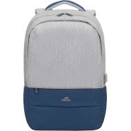 Рюкзак RIVACASE Prater 7567 Gray/Dark Blue