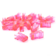 Коннектор RITAR RJ-45 UTP Cat.5e 100шт/уп Pink (RJ45ML-PK)