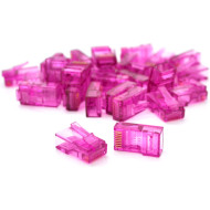 Коннектор RITAR RJ-45 UTP Cat.5e 100шт/уп Violet (RJ45ML-VT)