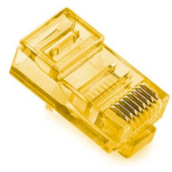 Коннектор RITAR RJ-45 UTP Cat.5e 100шт/уп Yellow (RJ45ML-YW)