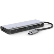 Порт-репликатор BELKIN USB-C 7-in-1 Multiport Hub Adapter (AVC009BTSGY)