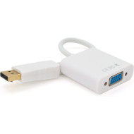 Адаптер VOLTRONIC DisplayPort - VGA 0.3м White (YT-C-DP(M)/VGA(F)W)