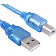 Кабель RITAR USB 2.0 AM/BM 1.5м Transparent