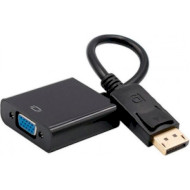 Адаптер VOLTRONIC DisplayPort - VGA Black (YT-C-DP(M)/VGA(F))