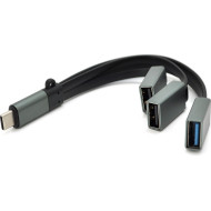 Адаптер OTG VEGGIEG TC-301 Type-C to USB3.0 OTG + 2xUSB2.0 OTG