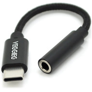 Адаптер VEGGIEG TC-203 USB-C to 3.5mm Black