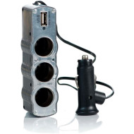 Разветвитель прикуривателя VOLTRONIC WF-0120 Silver