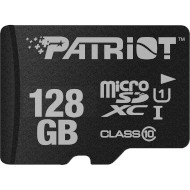 Карта памяти PATRIOT microSDXC LX 128GB UHS-I V10 A1 Class 10 (PSF128GMDC10)