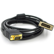 Кабель VOLTRONIC VGA - DVI 3м Black (YT-VGA (M)-DVI (M)-3.0)