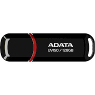 Флэшка ADATA UV150 128GB USB3.2 Black (AUV150-128G-RBK)