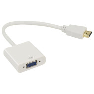 Адаптер STLAB U-990 Pro BTC HDMI - VGA White (U-990 PRO BTC WHITE)