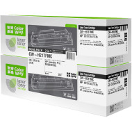 Тонер-картридж COLORWAY для Canon CF217A (17A) Dual Pack Black с чипом (CW-H217FMC)