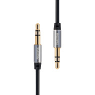 Кабель REMAX mini-jack 3.5mm 2м Black (RL-L200)