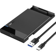 Карман внешний UGREEN US221 External Hard Drive Enclosure 2.5" SATA to USB3.1 (50743)