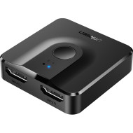 HDMI свитч 2 to 1 UGREEN CM217 2-in-1 Out HDMI Switcher 4K@60Hz (50966)