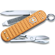 Швейцарский нож VICTORINOX Classic Precious Alox Brass Gold (0.6221.408G)