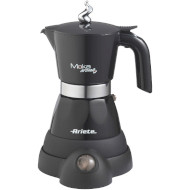 Гейзерная электрическая кофеварка ARIETE 1358 Moka Aroma Electric Black (00M135811AR0)