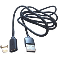 Кабель USB-A to Lightning 1м Black (S0758)