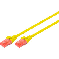 Патч-корд DIGITUS U/UTP Cat.6 CU 1м Yellow (DK-1617-010/Y)