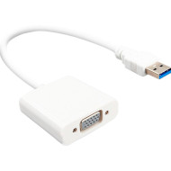 Адаптер USB - VGA White (S0380)