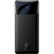 Повербанк BASEUS Bipow Digital Display Power Bank 15W 30000mAh Black (PPDML-K01)